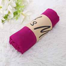 Load image into Gallery viewer, Linen Scarves Solid Color Cape Shawl