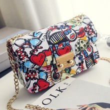 Load image into Gallery viewer, 2019 New Women Bags Summer Graffiti Ladies