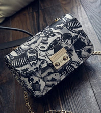 Load image into Gallery viewer, 2019 New Women Bags Summer Graffiti Ladies