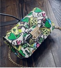 Load image into Gallery viewer, 2019 New Women Bags Summer Graffiti Ladies