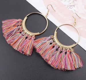 17 colors Tassel Earrings For Women