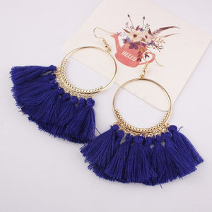 17 colors Tassel Earrings For Women