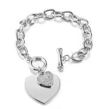 Load image into Gallery viewer, Shefly Love Heart Charm Bracelets For Women