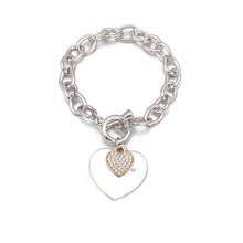 Load image into Gallery viewer, Shefly Love Heart Charm Bracelets For Women