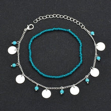 Load image into Gallery viewer, MissCyCy Bohemian Beads Ankle Bracelet for Women