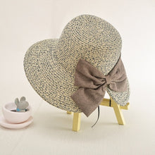 Load image into Gallery viewer, Women's Sun Hat Big Bow Wide Brim Floppy Summer Hats For Women