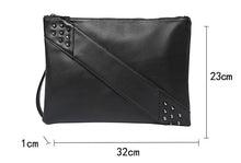 Load image into Gallery viewer, Fashion rivet Women Clutches luxury designer envelope clutch purse