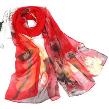 Load image into Gallery viewer, Autumn Femme Silk Scarves