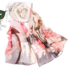 Load image into Gallery viewer, Autumn Femme Silk Scarves