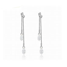 Load image into Gallery viewer, Elegant Water Drop Crystal Dangle Earrings For Women