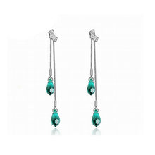 Load image into Gallery viewer, Elegant Water Drop Crystal Dangle Earrings For Women