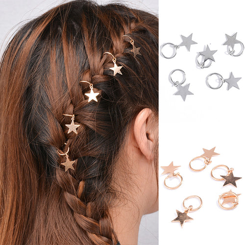 Twist braid hair ornament for Women Charming Alloy Circle