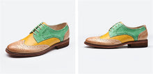 Load image into Gallery viewer, Yinzo Women's Flats Oxford Shoes Perforated  Leather