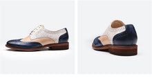 Load image into Gallery viewer, Yinzo Women's Flats Oxford Shoes Perforated  Leather