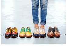 Load image into Gallery viewer, Yinzo Women's Flats Oxford Shoes Perforated  Leather