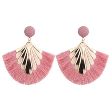 Load image into Gallery viewer, Tassel Earrings For Women Exaggerated Big Statement Fringed Earrings