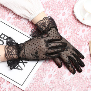 Sexy Women Lady Lace Gloves