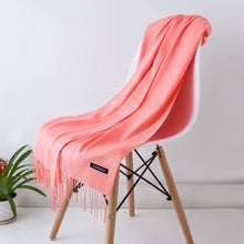 Load image into Gallery viewer, 2019 New Luxury Brand Women Cashmere Solid Scarf