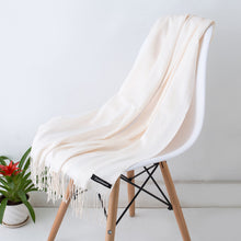 Load image into Gallery viewer, 2019 New Luxury Brand Women Cashmere Solid Scarf