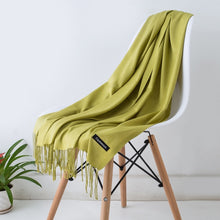 Load image into Gallery viewer, 2019 New Luxury Brand Women Cashmere Solid Scarf