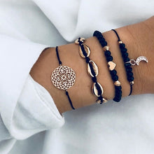 Load image into Gallery viewer, Turtle Heart Pearl Wave LOVE Crystal Marble Charm Bracelets for Women