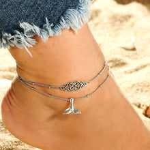 Load image into Gallery viewer, Simple Heart Female Anklets Barefoot Crochet Sandals Foot Jewelry