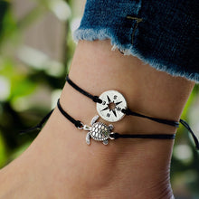 Load image into Gallery viewer, Simple Heart Female Anklets Barefoot Crochet Sandals Foot Jewelry