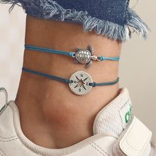 Load image into Gallery viewer, Simple Heart Female Anklets Barefoot Crochet Sandals Foot Jewelry