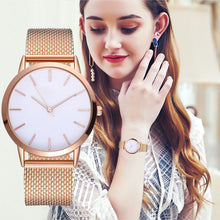 Load image into Gallery viewer, Modern Fashion Black Quartz Watches Women
