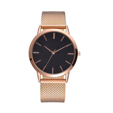 Load image into Gallery viewer, Modern Fashion Black Quartz Watches Women