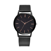 Load image into Gallery viewer, Modern Fashion Black Quartz Watches Women