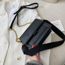 Load image into Gallery viewer, Contrast color Leather Crossbody Bags For Women 2019