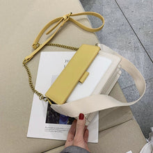 Load image into Gallery viewer, Contrast color Leather Crossbody Bags For Women 2019