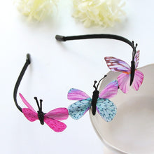 Load image into Gallery viewer, Hot Butterfly Girls Hair Band Kids Gifts Fairy Princess Headband