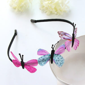 Hot Butterfly Girls Hair Band Kids Gifts Fairy Princess Headband