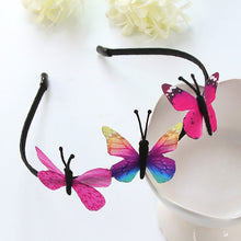 Load image into Gallery viewer, Hot Butterfly Girls Hair Band Kids Gifts Fairy Princess Headband