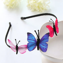 Load image into Gallery viewer, Hot Butterfly Girls Hair Band Kids Gifts Fairy Princess Headband