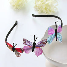 Load image into Gallery viewer, Hot Butterfly Girls Hair Band Kids Gifts Fairy Princess Headband