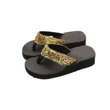 Load image into Gallery viewer, Summer Women Flip Flops Casual Sequins Anti-Slip