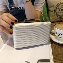 Load image into Gallery viewer, Mini Box Party Evening Bag Metallic Frame Women Bag