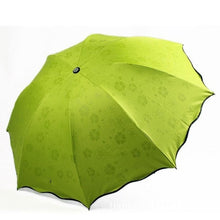 Load image into Gallery viewer, New Lady Princess Magic Flowers Dome Parasol Sun/Rain Folding Umbrella