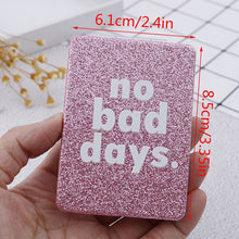 Load image into Gallery viewer, Pink Portable Square Double Side Folding Mini Compact